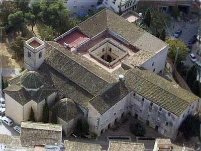 Vista a&eacute;rea del convento de Benissa