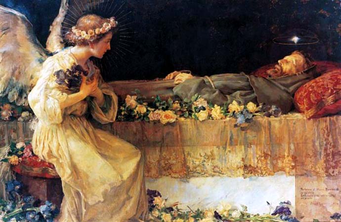 Muerte de san Franciso