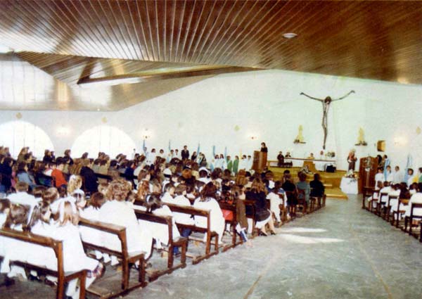 Celebraci&oacute;n de "Bodas de plata" en la iglesia de san Antonio