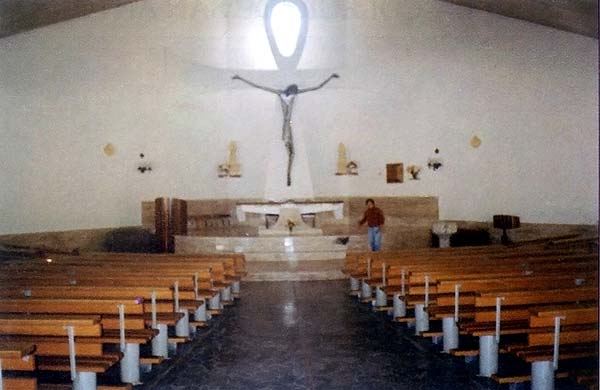 Interior de la iglesia de San Antonio
