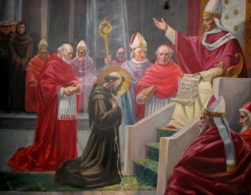 Inocencio III aprueba la Regla de los Hermanos franciscanos