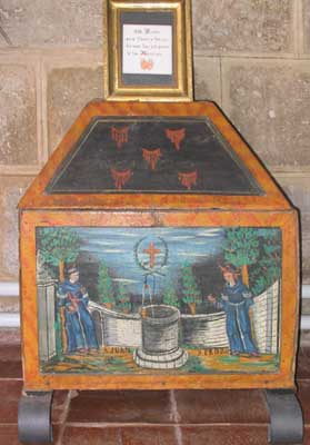Arca de los Santos m&aacute;rtires de 1690